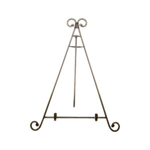 18 Inch Brass Table Top Easel