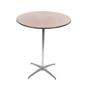 30 Inch Round Pedestal Table Plywood Top