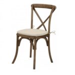 Crossback Chair with Cushion