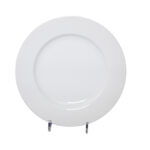 White Chop Plate & Charger