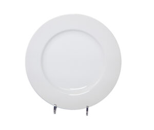 White Chop Plate & Charger