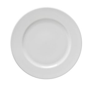 White Luncheon Plate