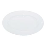 14 Inch White China Oval Platter