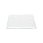 17x15 White China Rectangular Platter
