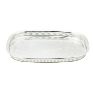 18 Inch Oval Gallery Tray