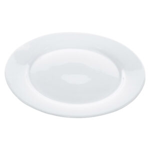 18 Inch Round White China Platter