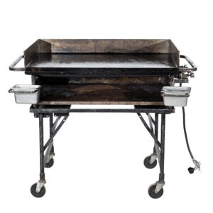 2' x 3' Propane Griddle with Stand
