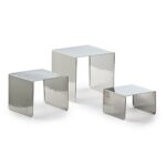 Hammered Cube Risers