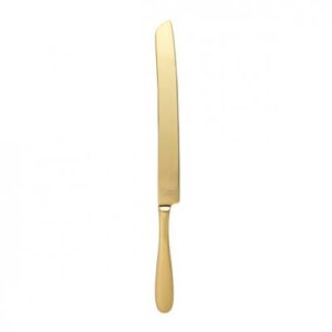 13.5" Gold Cake Knife