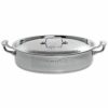 9 Quart Hammered Induction Brazier Pan with Lid