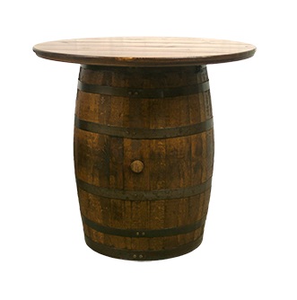 Whiskey Barrel Table American Party Als - How To Attach A Table Top Whiskey Barrel